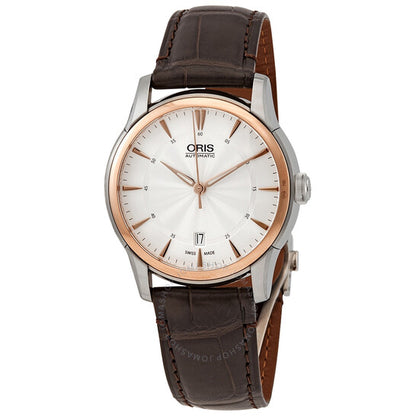 Oris, Artelier Date Automatic Silver Dial Men's Watch