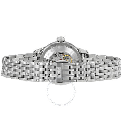 Oris, Artelier Date Black Dial Stainless Steel Ladies Watch