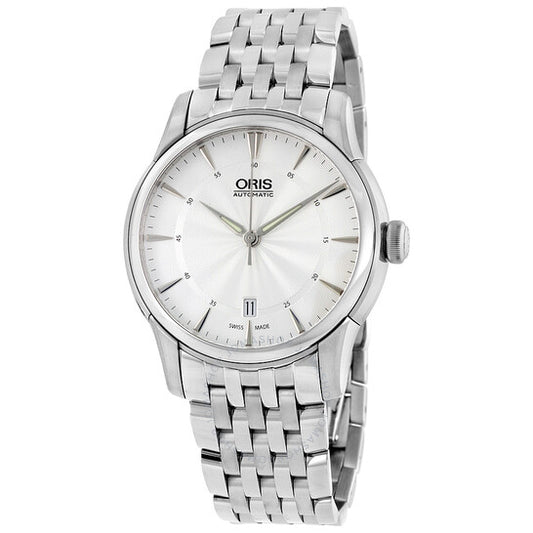 Oris, Artelier Date Automatic Silver Dial Men's Watch
