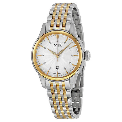 Oris, Artelier Automatic Diamond Silver Dial Ladies Watch