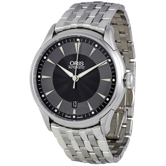 Oris, Artelier Date Stainless Steel Automatic Men's Watch 733-7591-4054MB