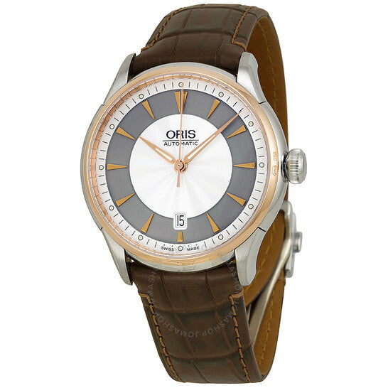 Oris, Artelier Date Two Tone Automatic Men's Watch 733-7591-6351LS