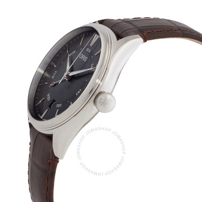 Oris, Artelier Day Date Automatic Grey Dial Watch