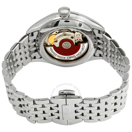 Oris, Artelier Grande Lune Silver Diamond Dial Ladies Watch