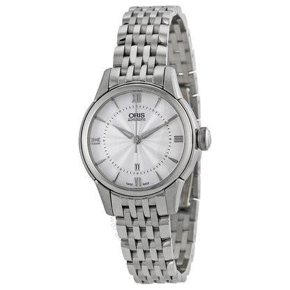 Oris, Artelier Date Automatic Silver Dial Ladies Watch