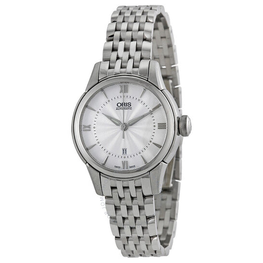 Oris, Artelier Date Automatic Silver Dial Ladies Watch