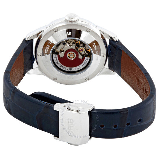 Oris, Artelier Automatic Silver Diamond Dial Ladies Watch 561-7687-4031LS