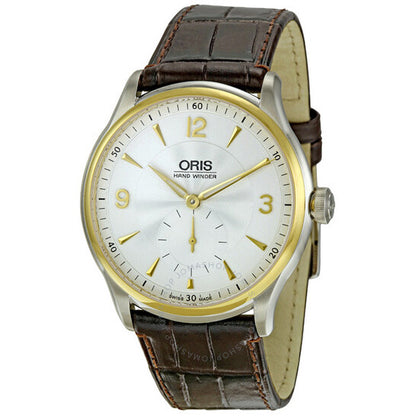 Oris, Artelier Silver Guilloche Dial Mechanical Men's Watch