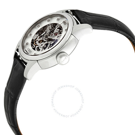 Oris, Artelier Skeleton Dial Automatic Ladies Leather Watch 560-7687-4019LS