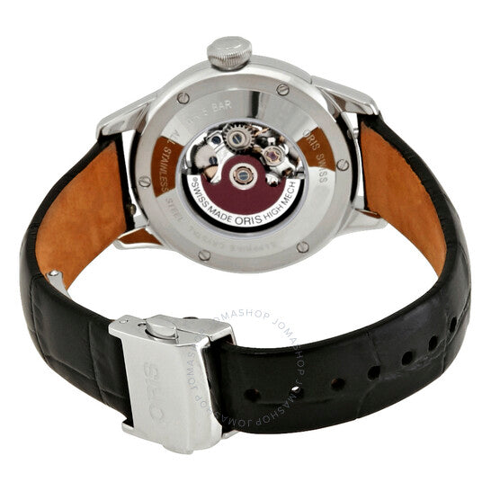 Oris, Artelier Skeleton Dial Automatic Ladies Leather Watch 560-7687-4019LS