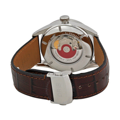 Oris, Artix Automatic Silver Dial Brown Leather Men's Watch