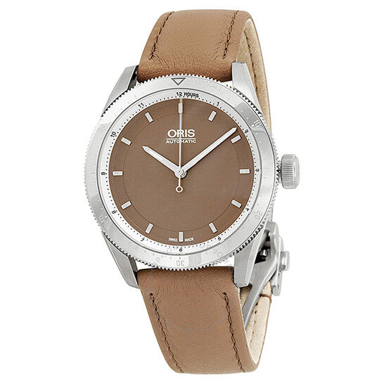 Oris, Artix GT Brown Dial Brown Leather Ladies Watch