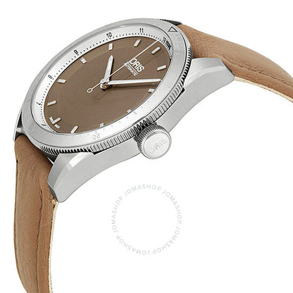 Oris, Artix GT Brown Dial Brown Leather Ladies Watch
