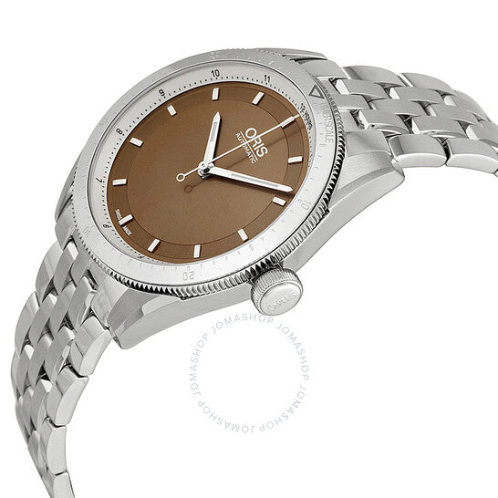 Oris, Artix GT Brown Dial Stainless Steel Ladies Watch