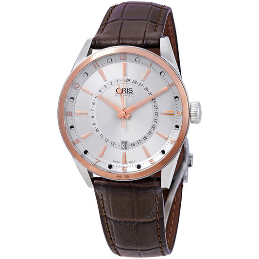 Oris, Artix Automatic Pointer Moon Silver Dial Men's Watch