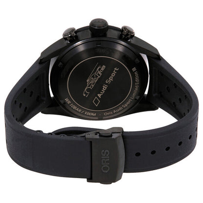 Oris, Audi Sport Chronograph Black Dial Men's Watch