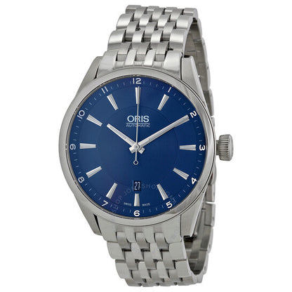 Oris, Automatic Blue Dial Stainless Steel Men's Watch 733-7642-4035MB