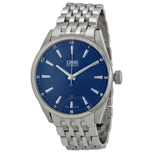 Oris, Automatic Blue Dial Stainless Steel Men's Watch 733-7642-4035MB
