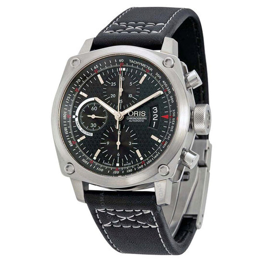 Oris, BC4 Chronograph Automatic Black Dial Men's Watch 674-7616-4154LS