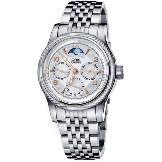 ساعة أوريس بيغ كراون كومبليكيشن مون فيز أوتوماتيك للرجال