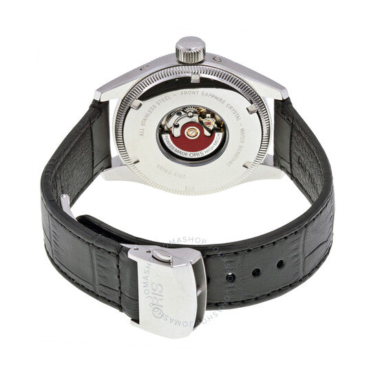 ساعة أوريس للرجال متعددة الوظائف بخاصية التاج الكبير 582-7678-4061LS