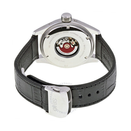 ساعة أوريس للرجال متعددة الوظائف بخاصية التاج الكبير 582-7678-4061LS