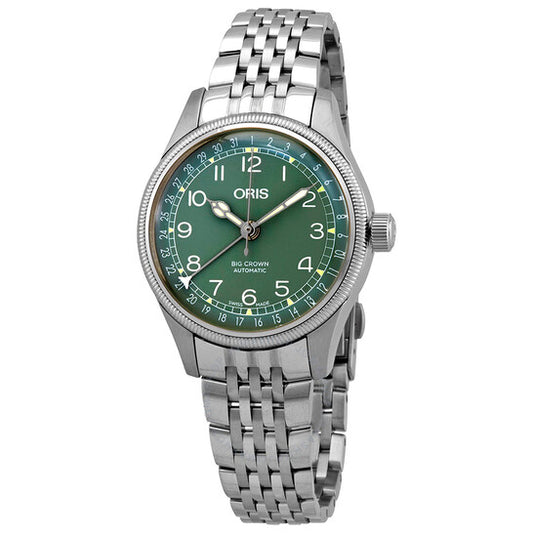 Oris, Big Crown Pointer Automatic Green Dial Ladies Watch