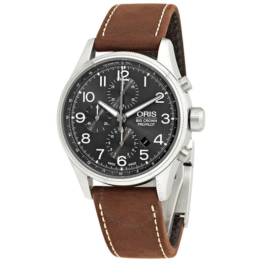 Oris, Big Crown Propilot Chronograph Automatic Grey Dial Men's Watch