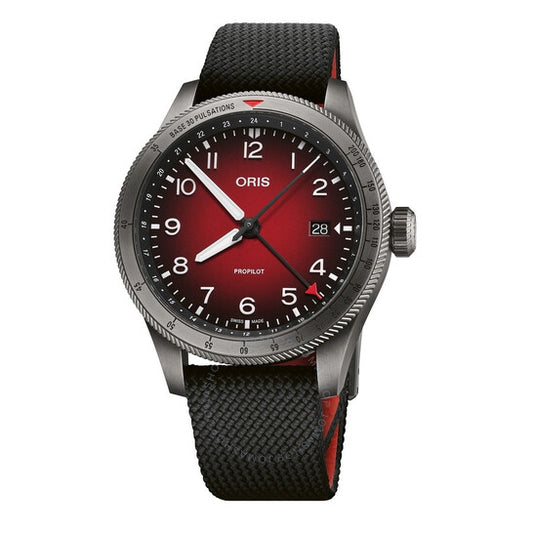 Oris, Big Crown Propilot GMT Automatic Red Dial Men's Watch