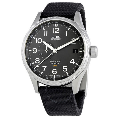 Oris, Big Crown Propilot Grey Dial Men's GMT Watch