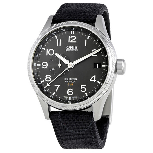 Oris, Big Crown Propilot Grey Dial Men's GMT Watch