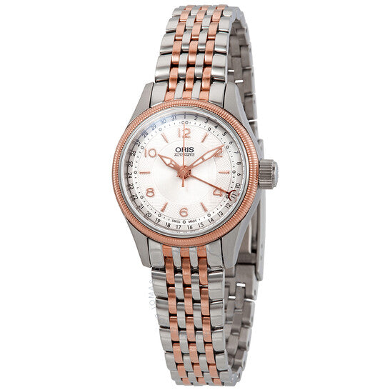 Oris, Big Crown Two-Tone Automatic Silver Dial Ladies Watch