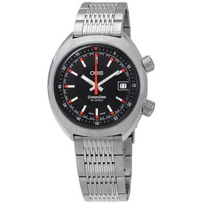 Oris, Chronoris Automatic Black Dial Men's Watch
