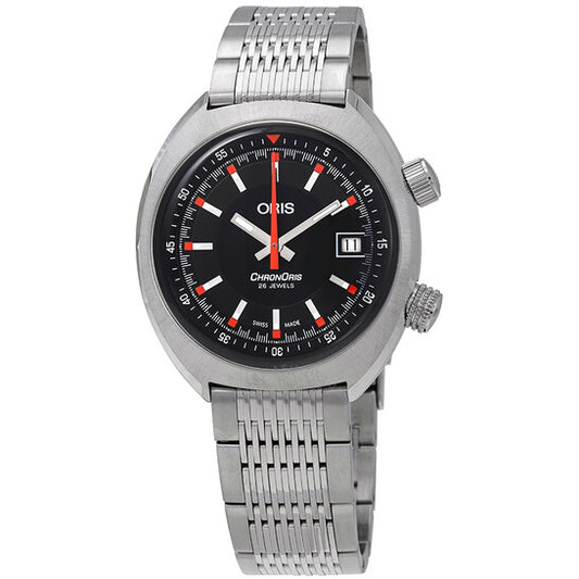 Oris, Chronoris Automatic Black Dial Men's Watch