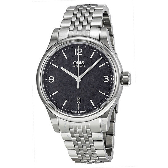 Oris, Clasic Date Black Dial Stainless Steel Men's Watch