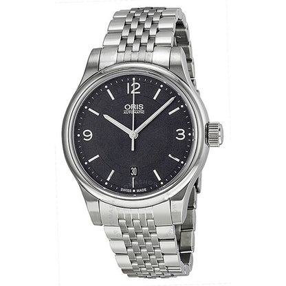 Oris, Clasic Date Black Dial Stainless Steel Men's Watch