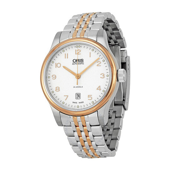 Oris, Classic Automatic Silver Dial Two-tone Men's Watch