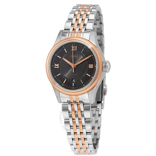 Oris, Classic Date Automatic Dark Gray Dial Ladies Watch