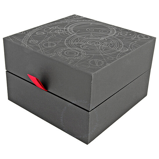 ساعة أوريس كلاسيك ديت أوتوماتيكية للرجال بمينا فضي