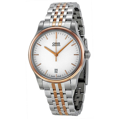 Oris, Classic Date Automatic Silver Dial Two-Tone Men's Watch