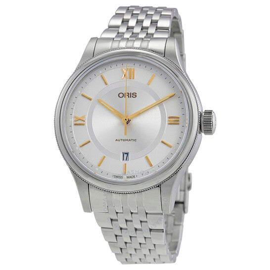 Oris, Classic Date Automatic Silver Dial Men's Watch 733-7719-4071MB