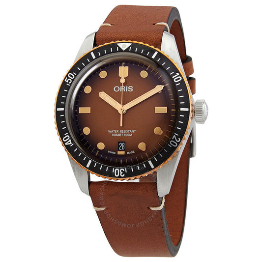 Oris, Divers Automatic Brown Dial Watch