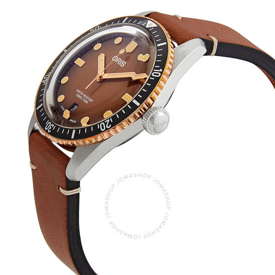 Oris, Divers Automatic Brown Dial Watch