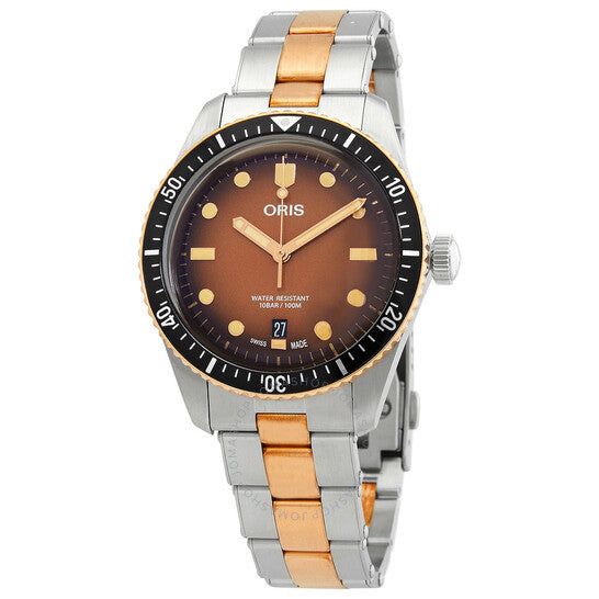 Oris, Divers Automatic Brown Dial Men's Watch