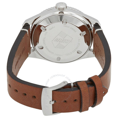 ساعة أوريس دايفرز سيكستي فايف أوتوماتيكية للرجال بمينا أزرق