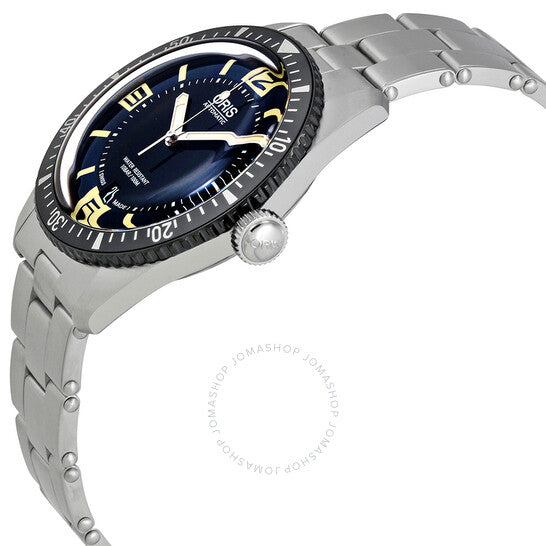 ساعة أوريس دايفرز سيكستي فايف أوتوماتيكية للرجال 733-7707-4035MB