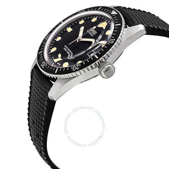 Oris, Divers Sixty-Five Black Dial Automatic Men's Rubber