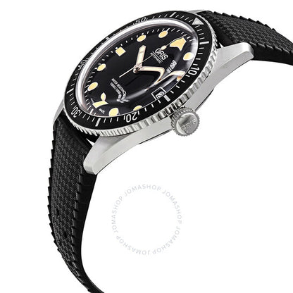 Oris, Divers Sixty-Five Black Dial Automatic Men's Rubber