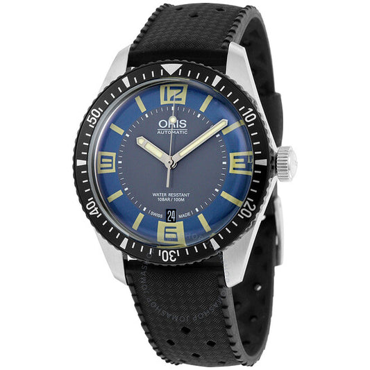 Oris, Divers Sixty-Five Blue and Grey Dial Men's Watch 733-7707-4065RS