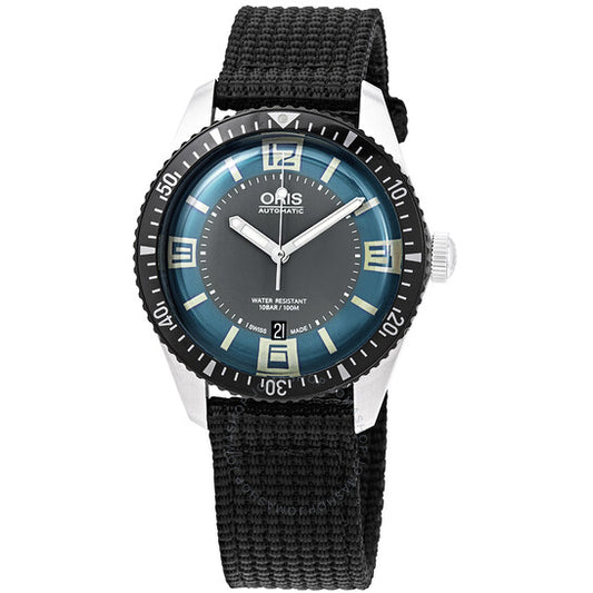 Oris, Divers Sixty-Five Blue and Grey Dial Men's Watch 733-7707-4065BKFS